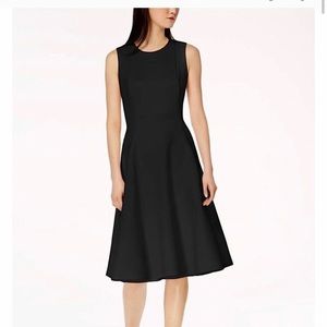 Calvin Klein NWT beautiful scuba dress A line